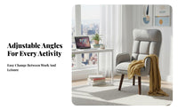 360-Degree Rotate Armchair High Spine Ergonomic Spineing Rotate Recliner Armchair Thick Padded Padding Luxuriously Soft