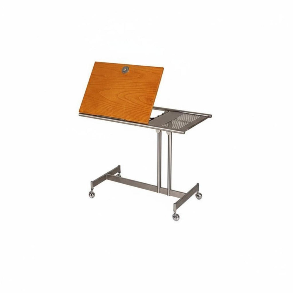 Rolling C-Shaped Table Mobile Design Adjustable C-Shaped Table Nordic aesthetic
