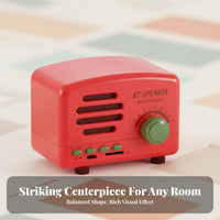Retro Bluetooth Radio Vintage Inspired Design Portable Speaker Gift concept