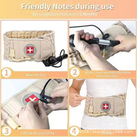 Inflatable Lumbar Support Belt with Air Pump