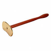 Brass Gua Sha Tool Long-Lasting Handheld Scraping Paddle Polished Border