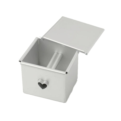 Square Bread Mold with Lid Anodized Square Loaf Pan with Lid Food-Grade