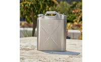 Fuel Can with Hose Metal Stainless Steel Fuel Can Long-Lasting