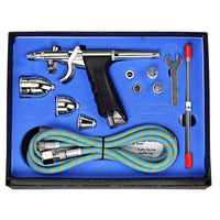三口径枪式116B喷笔套装家具修补模型喷漆皮具上色0.3 0.5 0.8mm