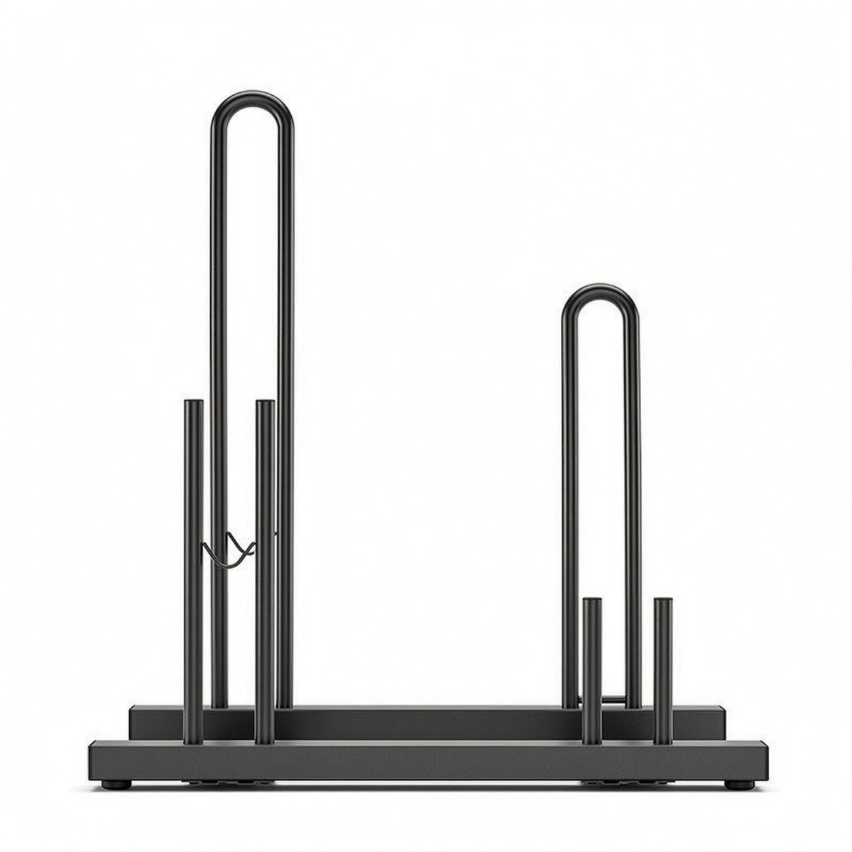 Semicircular Bike Rack Thickened Base Metal Bike Rack Powder Coated