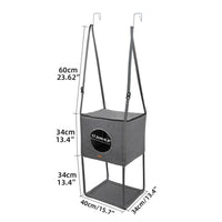 Door Hanging Cat Condo Metal Hooks Door Cat Bed Polyester for Doorway
