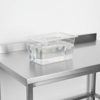 Sous Vide Container with Lid Food Grade Plastic Kitchenware Heat Resistant
