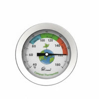 Long Rod Compost Thermometer No Battery Required for Gardeners