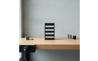Resin Miniature Display Rack Matte Black Model Garage Rack Realistic Fixture Authentic for Hobbyists