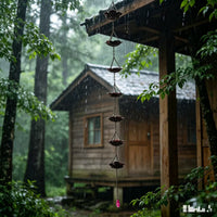Chinese Courtyard Cherry Rain Chain for Eaves