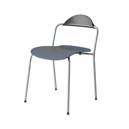Archd Rear Chair Stackable Seating Furniture Minimalist Design Lightweight for Business Owners, Students, Restaurant, Office