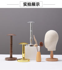 Clothing Store Hat Display Rack Hat Stand Hat Holder with Wig Head Model