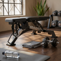 Adjustable Weight Bench Stable Base Fitness Equipment Comfortable Padding