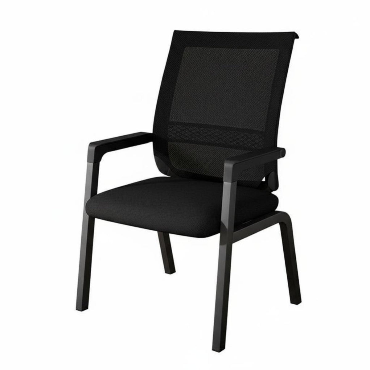 paded Armchair Comfortable for Long Sitting Molded Shell Chair Easy Assembly