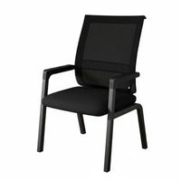 paded Armchair Comfortable for Long Sitting Molded Shell Chair Easy Assembly