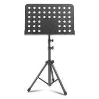 Portable Folding Music Stand with Adjustable Height for Guitar and Piano