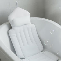 Anti-Slip Bath Cushion Mesh-Textured Full Body Bath Pillow Soft for Bathing