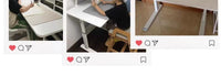 升降电脑桌台式学生家用书桌学习桌简约办公写字桌子工作台电竞桌