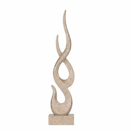 Abstract Sculpture Elegant Accent Resin Figurine for Living Room