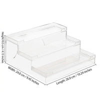Cupboard Organisers Seasoning Organizer, 3 Tier Freestanding Condiment Rack, Kitchen Counter Storage, Countertop