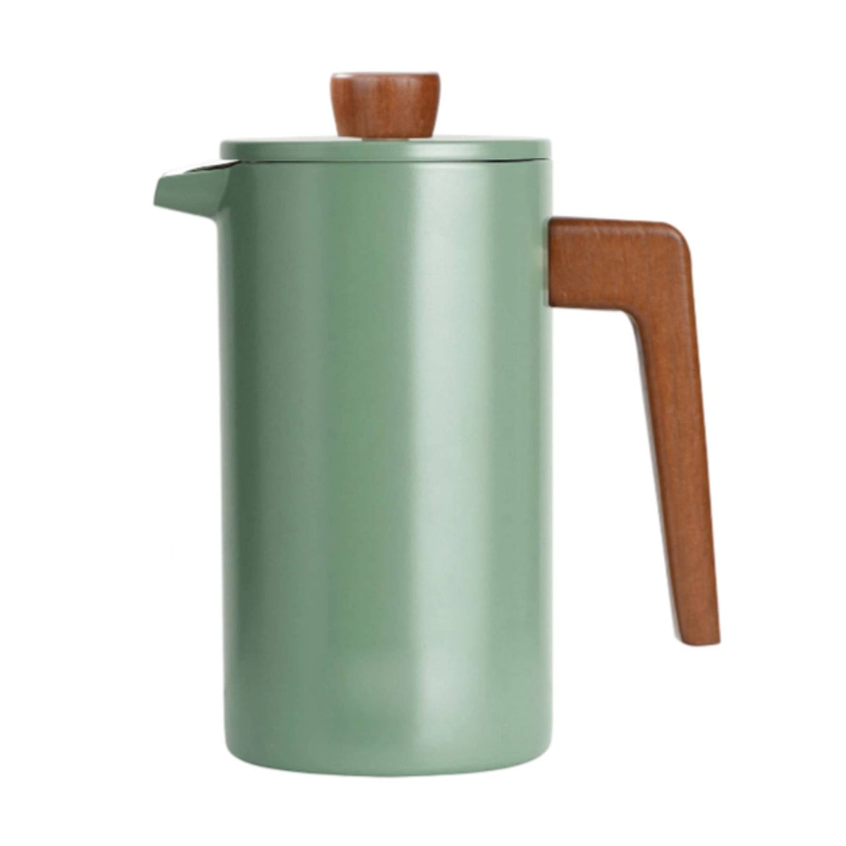 Plunger Pot with Wood Handle Coffee and Tea Press Pot for Office