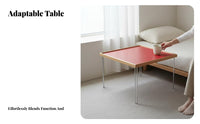 Minimalist Square Stand Space-Saving side Table flexible for Young Adults