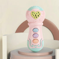Handheld Toy Voice Light Projector Toy with Light Projector Compact Voice Light Projector Toy Toy Multifunctional Interactive for Toddlers