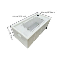Car Trunk Aquatic Life Container Thickened Flip Lid Aquatic Life Container