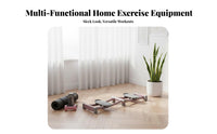Body Toning Inner Thigh Workout Machine Low Effect Exercise Inner Thigh Exerciser Fluid Gliding Rails Leg Adduction Machine Anti-Skid Pedals for New Mothers, Fitness Enthusiasts, Beginners, Indoor, Living Room, Gym
