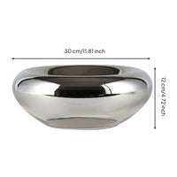 Decorative Fruit Tray Mirrored House Decoration Easy to Clean for Tv Cabinet