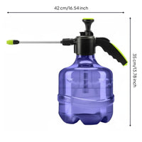 4L Pneumatic Watering Can Adjustable Nozzle Garden Pump Sprayer Ergonomic Handle Manual Pressure Sprayer for Home Cleaners, Indoor Plants, Lawn Care