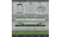 Large-Format Runway Scene Board Printed Aircraft Display Base for Collectors, Hobbyists