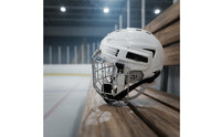 Ice Ice Sport Helmet Shock Absorbing Ice Sport Helmet with Face Guard Wire Face Face Guard Long-Lasting Sports Safety Gear