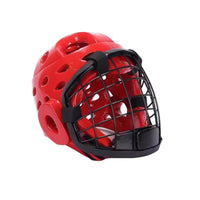 Maximum Coverage Helmet with Mesh Guard Adjustable Combat Arts Helmet Breathable Sparring Headgear Long-Lasting for Fighters, Combat Sports