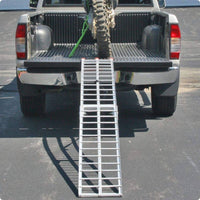 Aluminum Motorcycle Ramp Open Design Folding Motorcycle Ramp Sturdy Vehicle Loading Gear