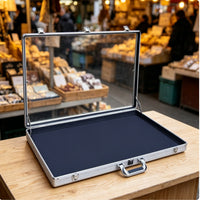 Aluminum Card Case Multifunction Jewelry Display Stand for Night Market