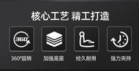 重型台虎钳工业级台钳工作台多功能平口钳夹具精密虎钳钳工虎钳台