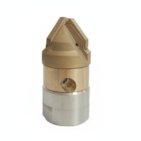 Drain Flushing Nozzle Compact Piping Cleaning Nozzle Leak Resistant for Plumbers