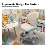 Adjustable Rolling kids' Chair Ergonomic Design children's Furniture Universal Casters Breathable Mesh Spine Support