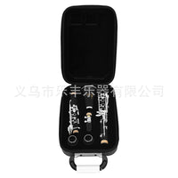 SLADE Clarinet 17 Keys, ABS Body, Nickel-Plated Keys, Black ABS Case