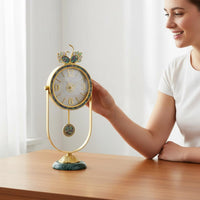 Ornamental Desktop Timekeeper Easy to Set up Home Decor Ornate