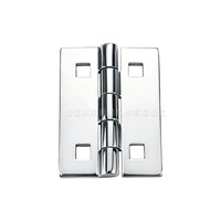 304 Stainless Steel Square Hole Hinge for Marine and Industrial Use