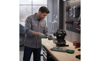 Industrial Socket Wrench Kit with Case Reversible Ratchet Wrench Set with Sockets Portable Ratchet Compatible for DIYers