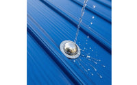 50 Pieces Metal Roof Screw Caps Sleek Metal Roof Screw Covers Weather-Resistant Reflective for Roofers
