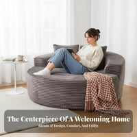 Multi-Functional transformable Armchair Sleeper Space-Saving Fold-extendable Armchair Bed Adjustable Backrest Indoor Furniture Modern Design for Apartment Dwellers, Students, Young Adults, Small Spaces, Living Room, Bedroom