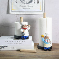 Nordic Handcrafted Creative Chef Figurine Home Decor Resin Craft for Wine Cabinet, Window, Restaurant, Bakery