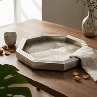 Horsehair Tray Easy to Clean Stainless Steel Tray Rust Resistant for Sample Room