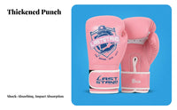 Thickened Padding Children's Boxing Gloves Long-Lasting PU Leather Kids Boxing Gloves Multi-Layered Foam Young Training Mitts Secure Hook-and-Loop Fastener Wrist Strap for Beginners, Toddlers, Muay Thai