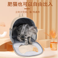宠物用品猫包外出便携大容量透明宠物太空舱舒适透气百搭猫咪背包