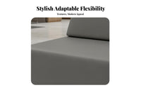 Geometric Block Sofa Set Unrestricted Combination Business Furniture High-Density Foam Transformable Design for Business Owners